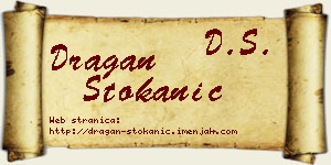 Dragan Stokanić vizit kartica